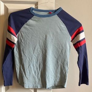 MINI BODEN boys long sleeve t - looks vintage but worn twice